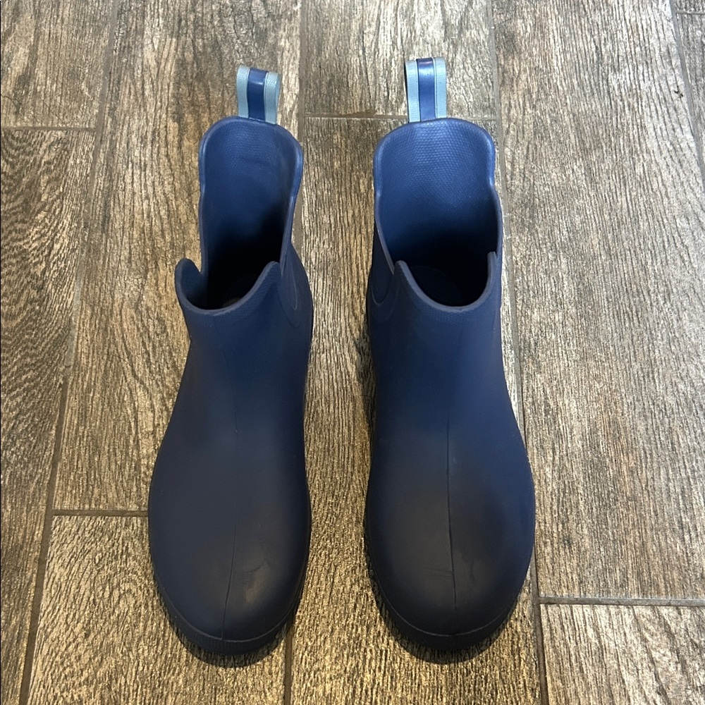 Ladies Totes blue Everywear Chelsea, lightweight waterproof rain boots